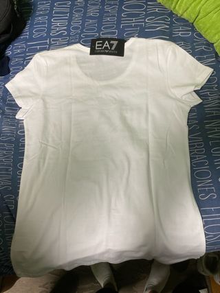 Camiseta Emporio Armani XL blanca para mujer