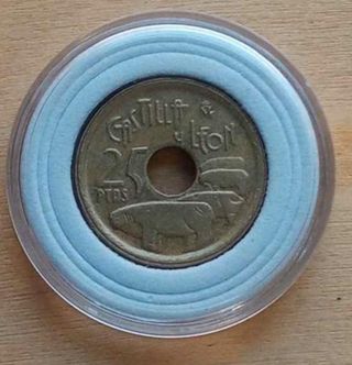 25 Ptas España 1995 - Monedas