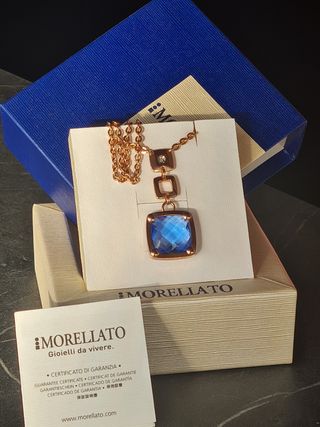 Collana Morellato blu Cubic Zirconia