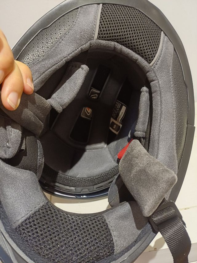 Casco moto NZI blanco