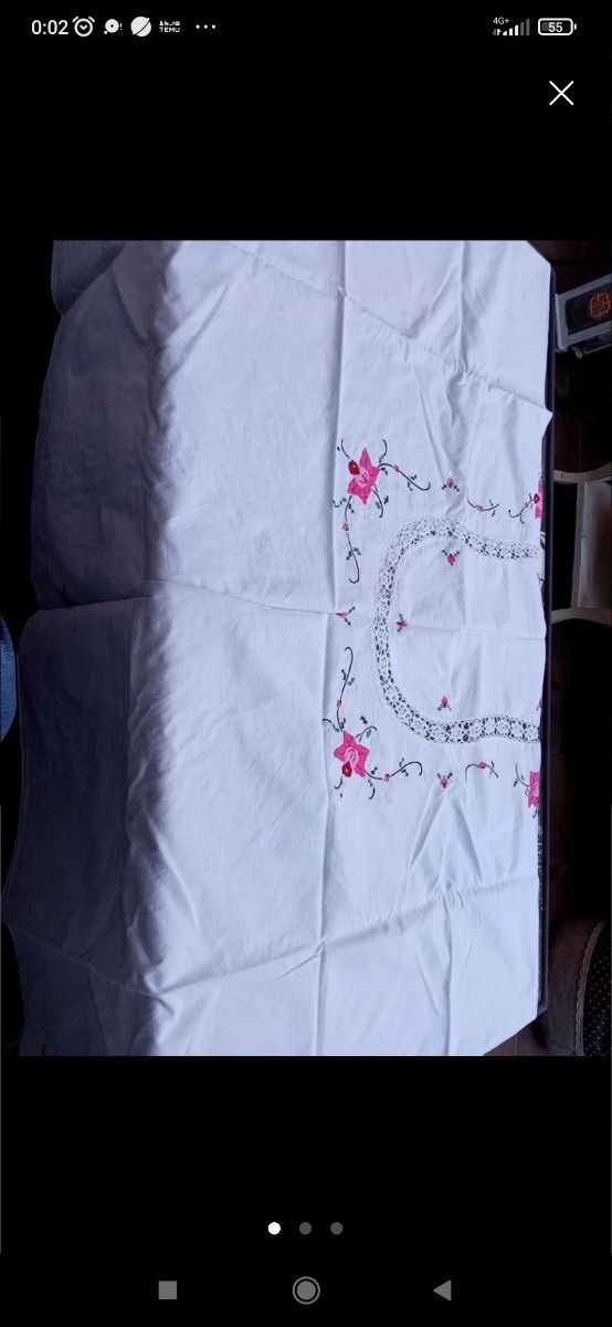 Tovaglie ricamate artigianali