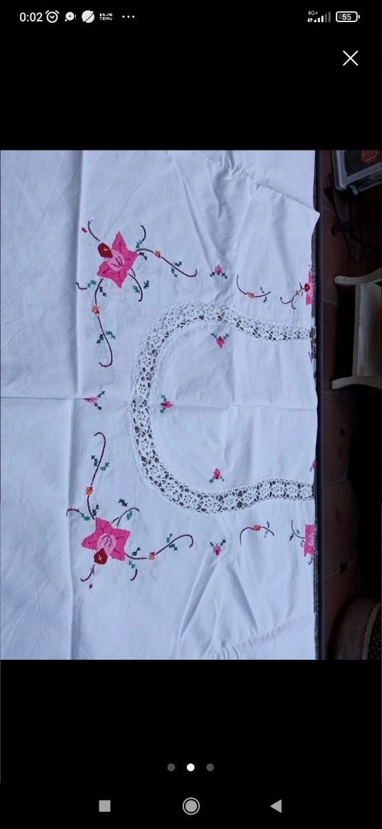 Tovaglie ricamate artigianali