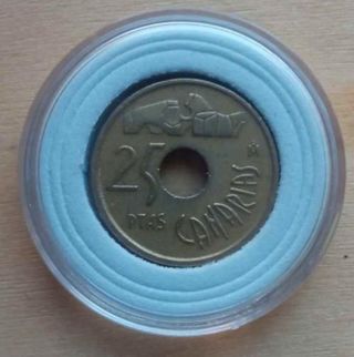 25 Ptas Canarias 1994 - Moneda
