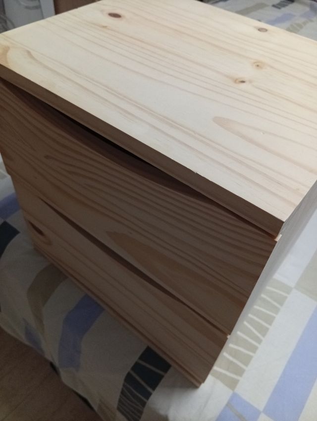 Cajonera madera - 2 cajones