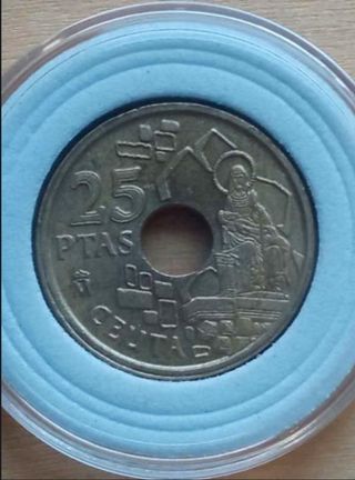 25 Ptas Ceuta 1998 - Moneda
