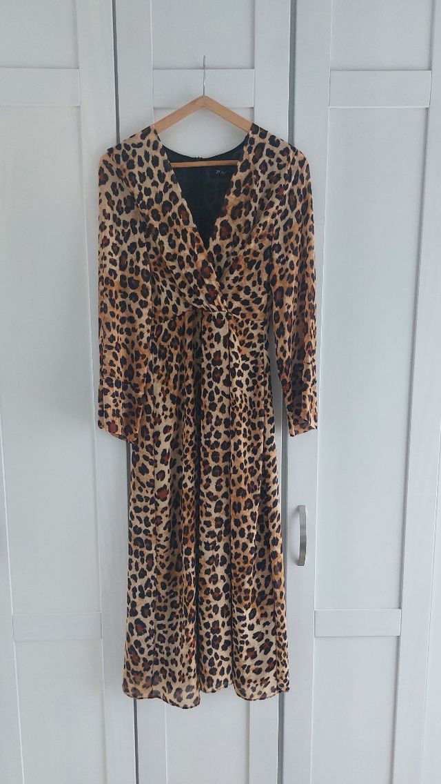 Vestido leopardo - Talla S