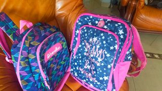 Mochilas Benetton - Azul y Rosa