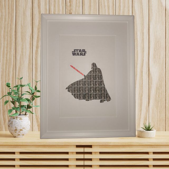 Star Wars - Quadro film cinema su Francobolli