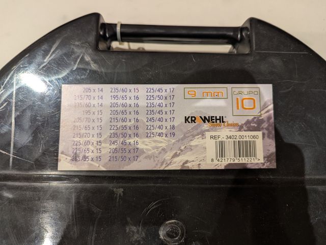 Catene da neve KRONEHL 9mm