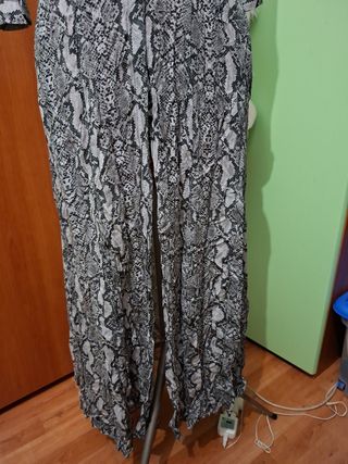 Vestito Zara lungo stampa serpente