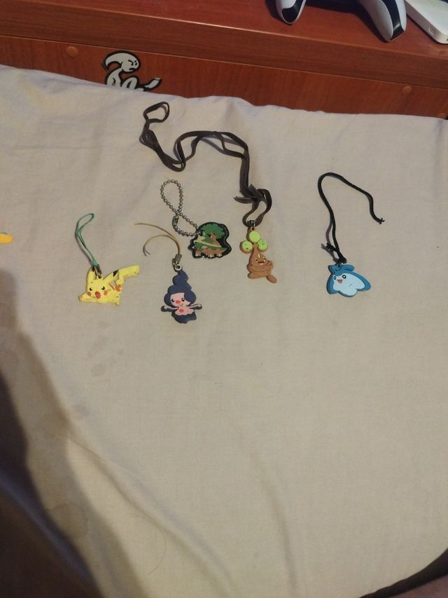 Llaveros Pokémon - 5 piezas
