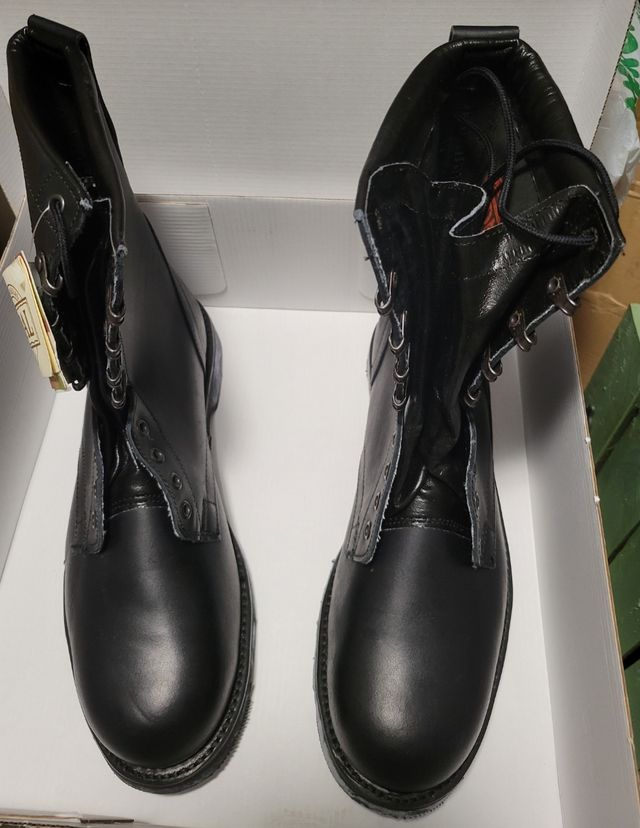 Botas Vidal Militares Negras nuevas