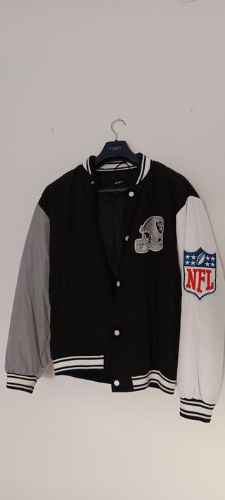Chaqueta bomber Oakland Raiders