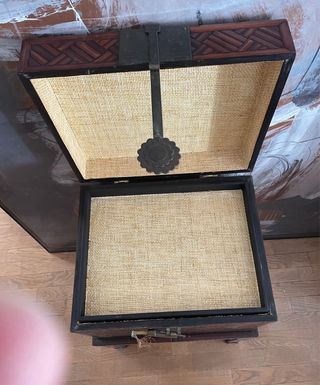 Mesitas orientales antiguas - 2 uds