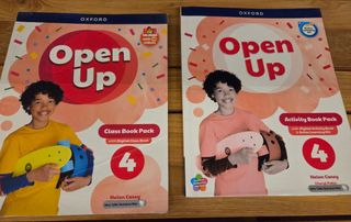 Open Up. Oxford. 4°E.P.Class book y activity book