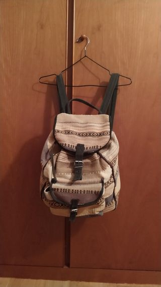 Mochila boho - Marrón beige