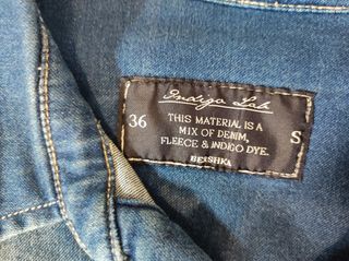 Camisa vaquera de Bershka - Azul