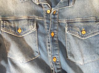Camisa vaquera de Bershka - Azul