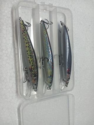 3 Señuelos Flotantes Minnow