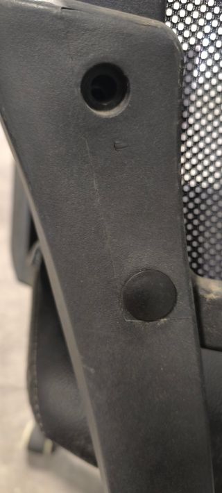 Silla oficina giratoria negra