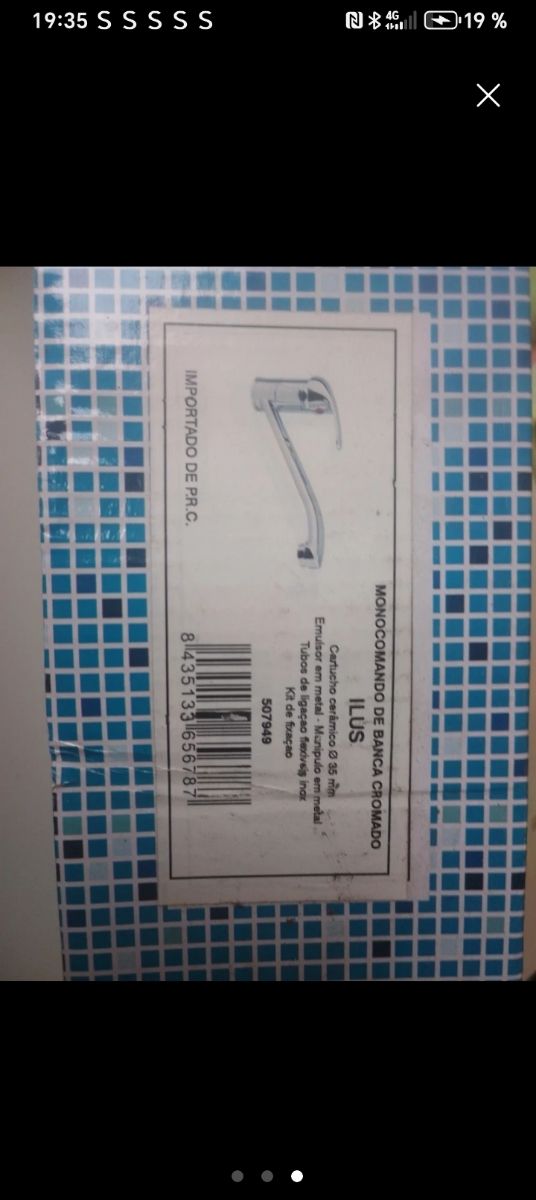 Grifo monomando cocina - cromado plateado