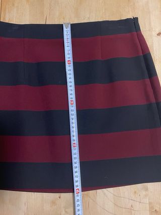 Minifalda rayas Zara S