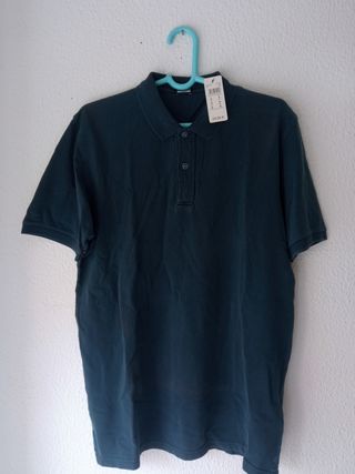 Polo Intimissimi Hombre Verde M con etiqueta 