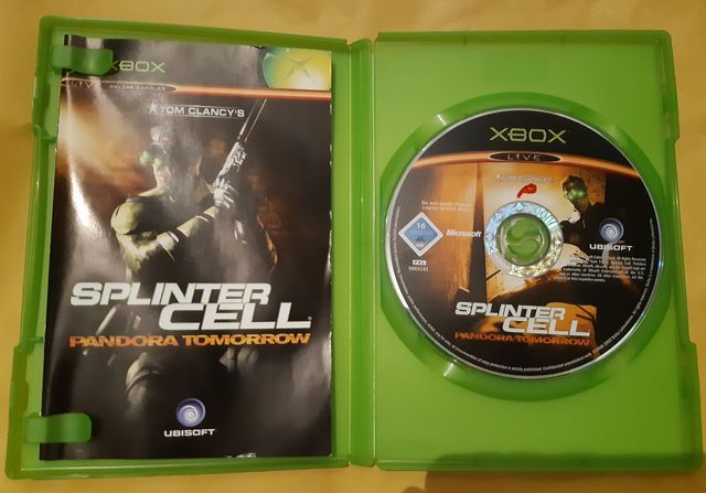 Splinter Cell Pandora Tomorrow Xbox Clásica