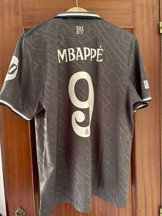 Camiseta Real Madrid 2024-25 Mbappé 9 