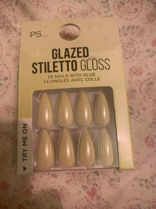 Uñas postizas PS... Glazed Stiletto Gloss