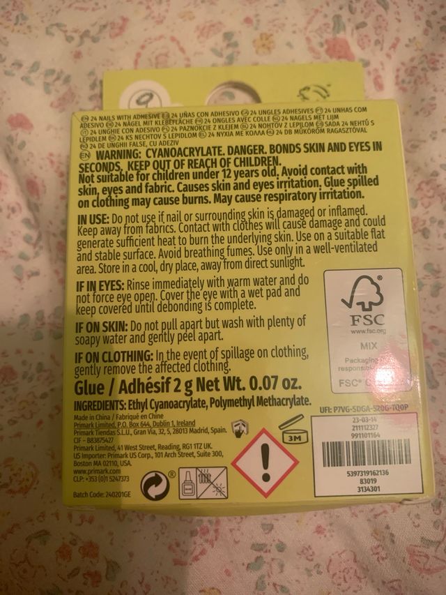 Uñas postizas PS... Glazed Stiletto Gloss