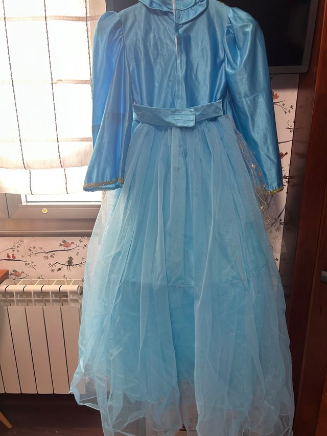 Disfraz niña hada celeste