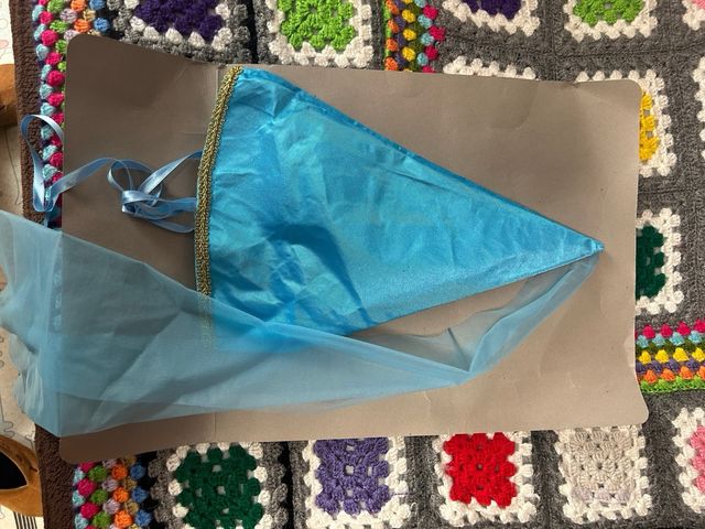 Disfraz niña hada celeste