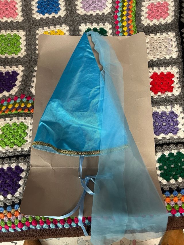 Disfraz niña hada celeste