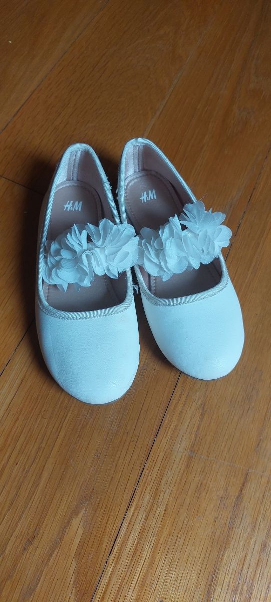 Zapatos niña H&M blancos