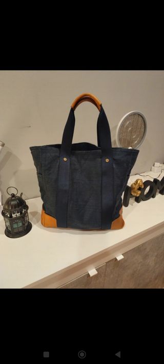 Bolso Purificación García azul marino