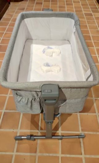 Cuna colecho bebé - gris