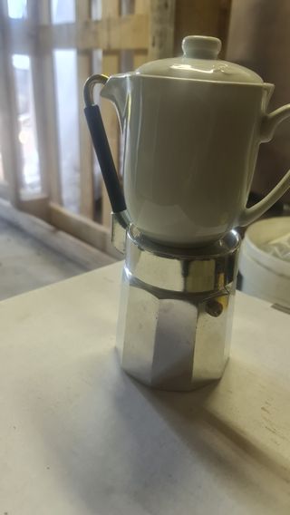 Caffettiera Mulino Bianco vintage