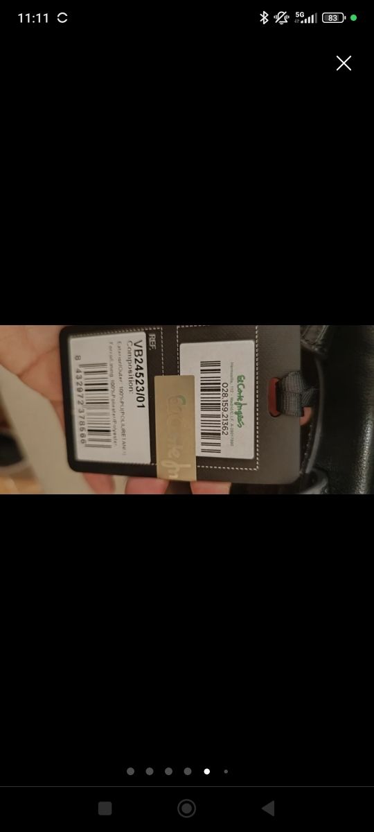 Mochila negra Volum acolchada