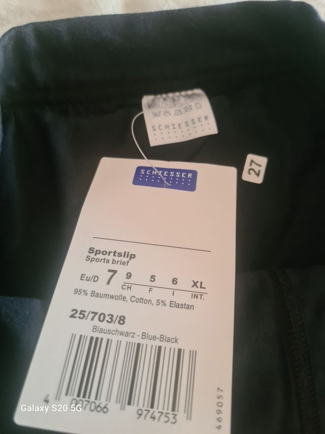 Slip Shiesser Uomo XL - 46/56