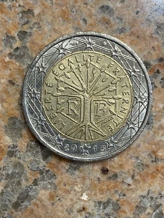 Moneta 2€ Francia 2015 Albero Vita