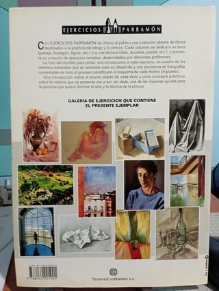 4 Parramón: Óleo, Acuarela, Perspectiva, Luz- Somb