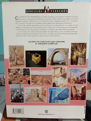 4 Parramón: Óleo, Acuarela, Perspectiva, Luz- Somb