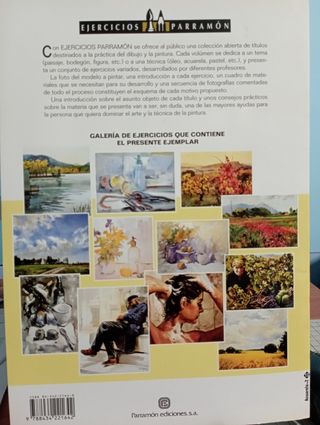 4 Parramón: Óleo, Acuarela, Perspectiva, Luz- Somb