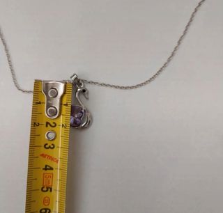 Completo Collana orecchini viola