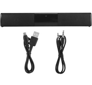 Barra de sonido negra