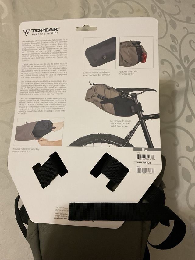 Topeak BackLoader 6L - Borsa Selle
