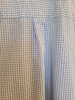 Camicia Henri Lloyd a quadretti bianco e azzurro 