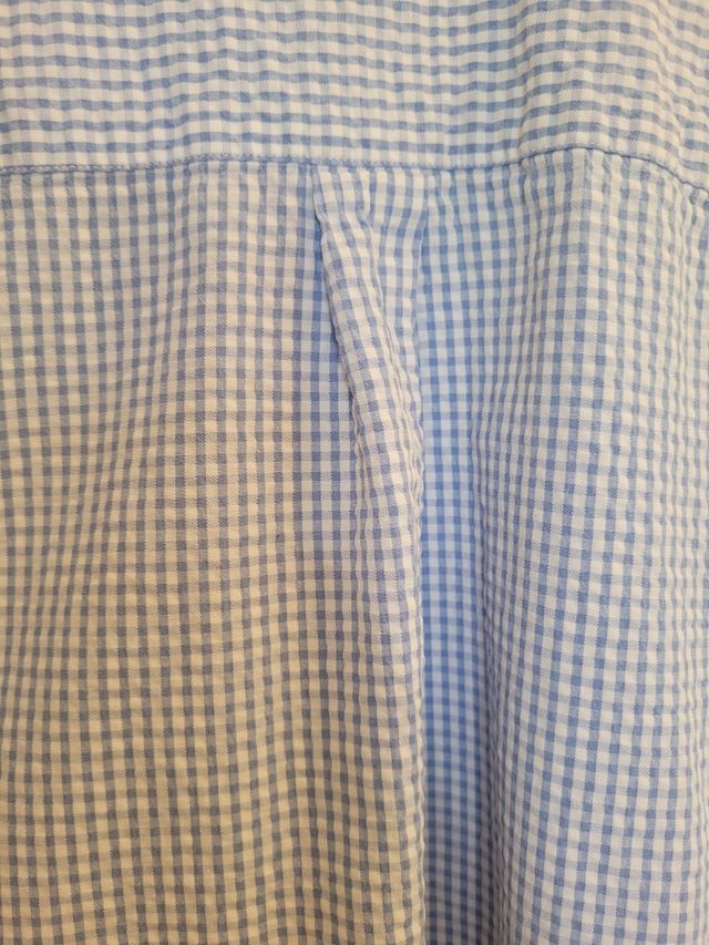 Camicia Henri Lloyd a quadretti bianco e azzurro