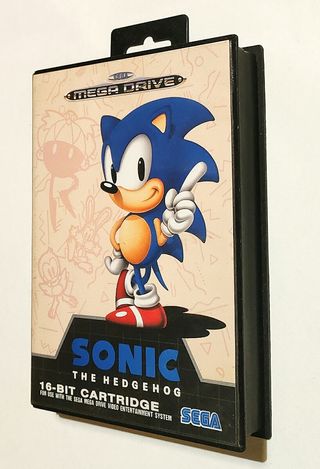 1991 SONIC THE HEDGEHOD COMPLETO